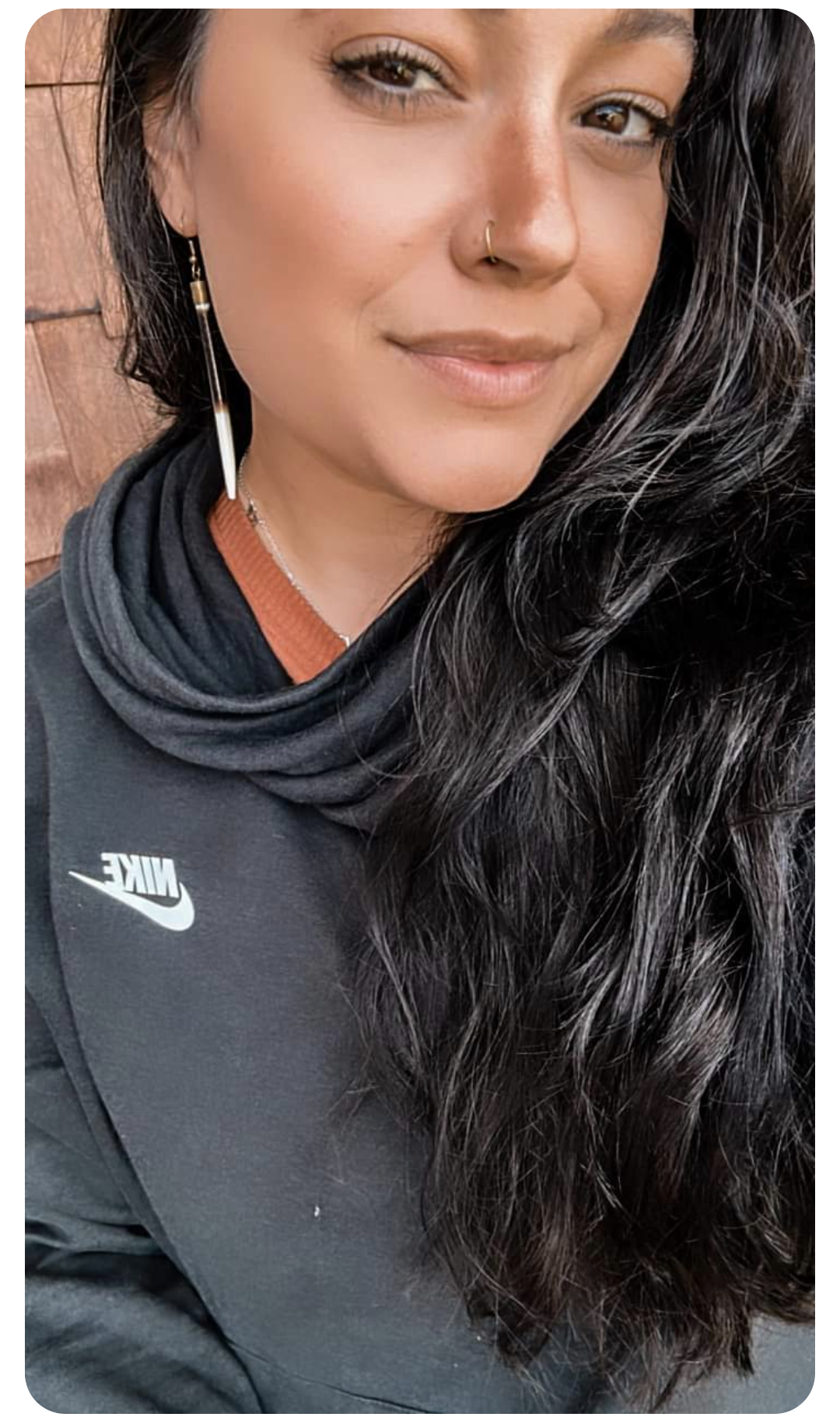 M-African Porcupine Quill Earrings