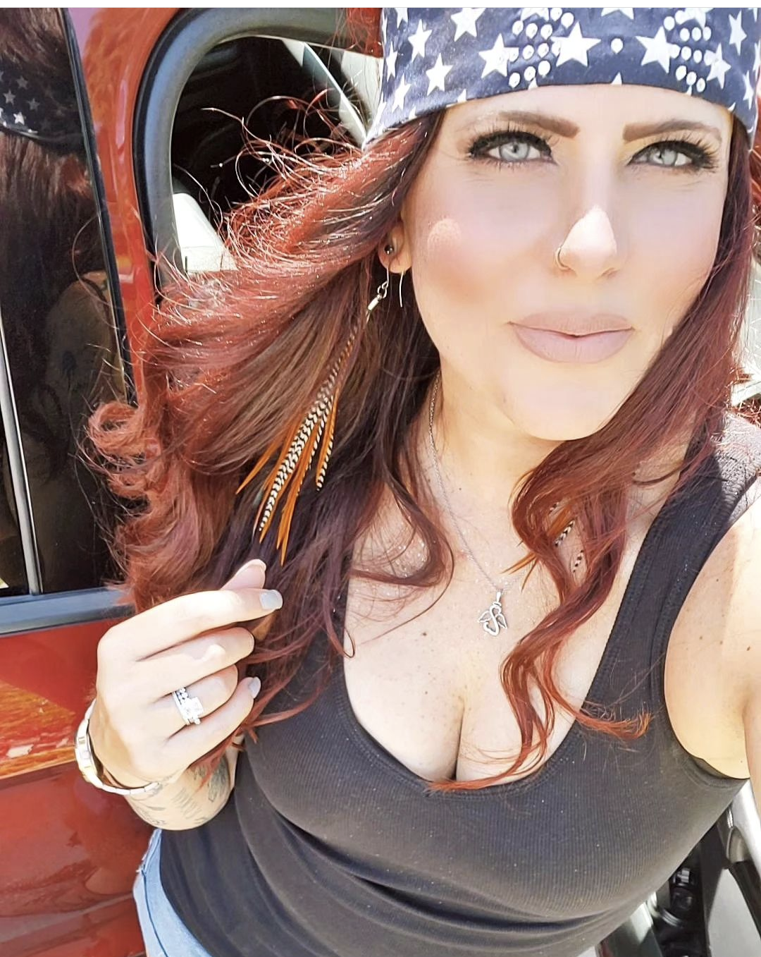 Long Feather Earrings